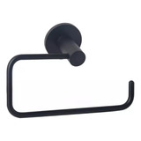 Portarollos Ottone Basic Negro Accesorios Baño Home Market