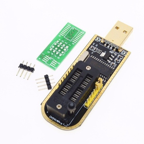 Gravador Usb Flash Eprom Bios Spi Ch341a Ch341 24xx 25xx