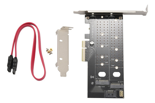 Adaptador Nvme M.2 Dual, Adaptador Nvme Pcie M Key O M.2 Ssd