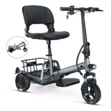 Silla De Ruedas Electrica Scooter Plegable Facil Transporte