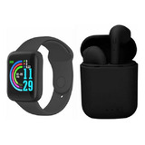 Rélogio Smartwatch E Fone Bluetooth Kit 2 Em 1 D20 E I7