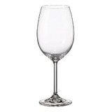 Juego De Copas Vino Cristal Bohemia Gastro 480ml X 6