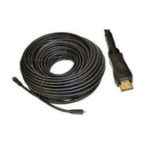 Cable Hdmi Para Alta Definicion Chapa De Oro 30 Metros