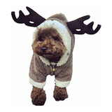 Ropa Gato - Cute Christmas Pet Costume Elk Reindeer Cosplay 