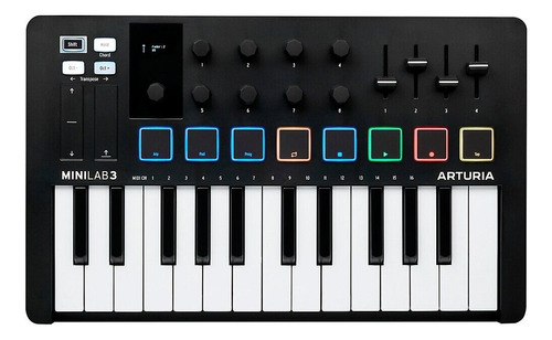 Arturia Minilab Teclado Controlador Midi Usb 25 Teclas Loja