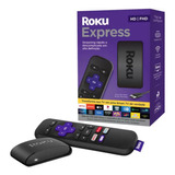 Roku Express Streaming Player Full Hd Com Controle Remoto