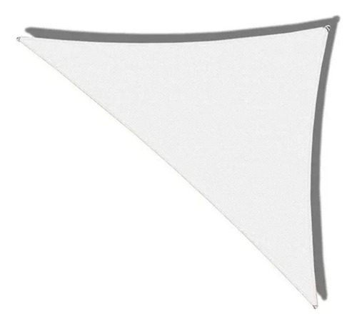 Toldo Vela Decorativa Triangular Gris 90% 3m X 2m