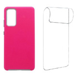 Carcasa Para Samsung S20 Fe Rugged + Lamina De Hidrogel