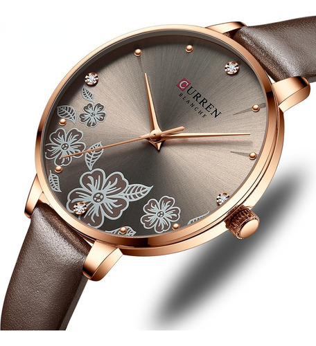 Relojes De Cuarzo Curren Elegant Leather Women 9068