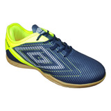 Chuteira Futsal Masculino Umbro Stride Azul Marinho/verde/bc