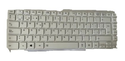 Teclado Toshiba Satellite C40d C40-a C40d-a Blanco Español