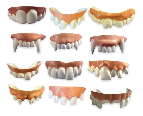 Dentadura De Bromas Surtido 15 Unidades Dracudracu De Regalo