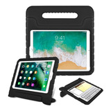 Funda Rudo Agarradera Foami + Mica Cristal Para iPad 6 9.7