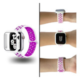 Correa Para Apple Watch Sport + Case Protector Con Cristal 