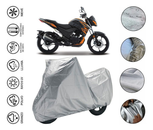 Cubre Impermeable Moto Para Italika Linea Z 150z