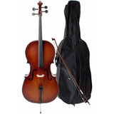 Chelo/cello Amadeus Cellini Mc760l-4/4 Estudiante 4/4 Spruce