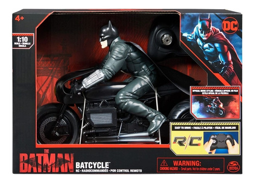 Moto Batman Batcycle Radio Control 1:10 Spin Master Dglgames