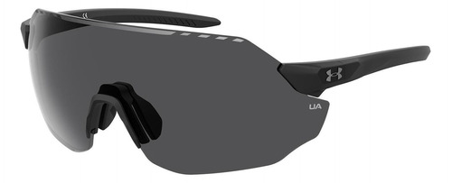 Lentes De Sol Under Armour Ua Haftime Unisex 20476100399ka Color Negro Color De La Lente Gris Color Del Armazón Negro