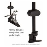 Pad Bumbo Para Pedal Duplo Roland Novo E Original