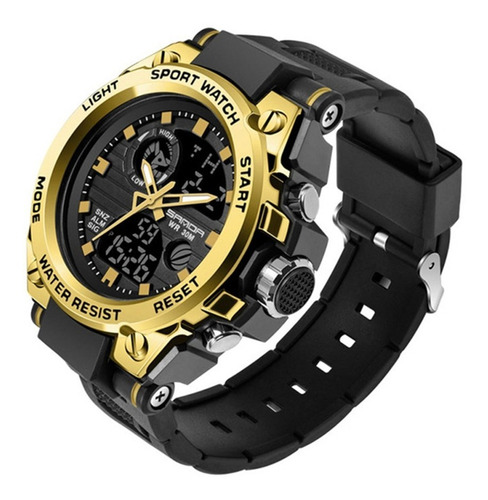 Relógio Masculino Digital Esporte Robusto Pulseira Silicone