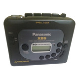 Walkman Panasonic Rq-v201. Rad Casset. Autorev.  Con Detalle