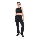 Buzo Mujer Deportivo Jogger Ajustable Negro Corona