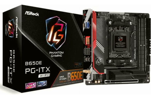 Asrock B650e Pg-itx Wifi Amd Ryzen Serie 7000 Compatible Con