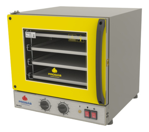 Forno De Bancada Elétrico Progás Prp-004 G2 39l Amarelo 220v