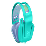 Auriculares Logitech G335 Gamer Microfono 3,5 Mm Menta 