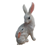 Conejo Escultura Figura De Resina 30 Cm 