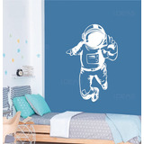 Vinilo Decorativo Infantil Astronauta Espacio Sticker