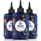 Resina Uv 300g - Kit De Resina Uv Mejorado, Resina Epox...