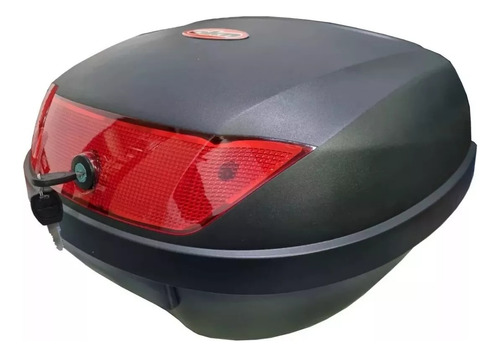 Baul Baulera Grande Moto Capacidad 2 Cascos Nacional 46l