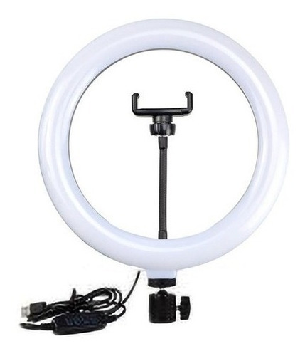 Aro De Luz Led 31 Cm Profesional Con Portacelular Tik Tok