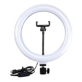 Aro De Luz Led 31 Cm Profesional Con Portacelular Tik Tok