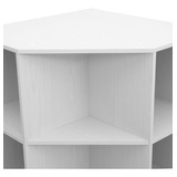 Organizador Esquinero Con Cubos En Color Blanco Texturizado
