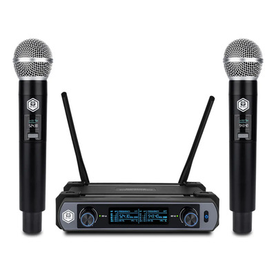Sistema Micrófono Inalámbrico Karaoke WinMix WWXMK24 2 Unidades Cardioide | MercadoLibre
