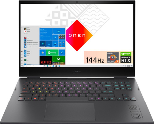 Laptop Gamer Hp 16.1 Ryzen 7-5800h 16 Ram 512 Ssd Rtx 3050ti