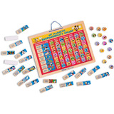 Tablero Magnético Responsabilidad Melissa & Doug. 89 Imanes