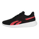 Zapatilla Reebok Fluxlite Hombre Negro/rojo