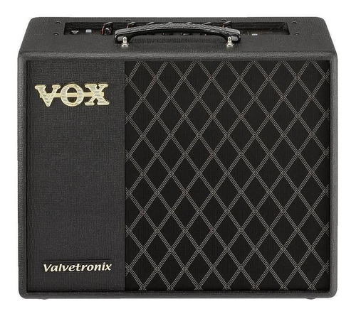 Vox Vt40x Combo Amplificador Valvular 40w Negro Guitarra