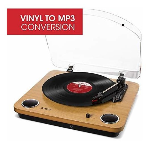 Ion Audio Max Lp  Vinyl Record Player / Turntable With Buil