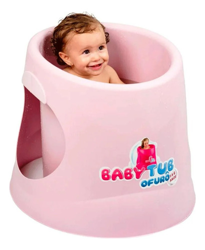 Baby Tub Ofurô 1 A 6 Anos - Rosa Candy