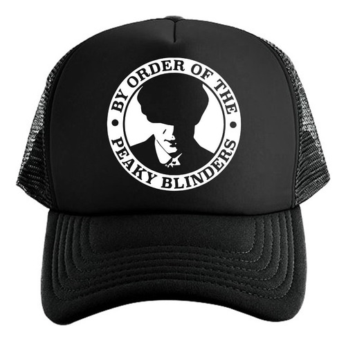 Gorra Black Unisex De Malla Peaky Blinders Fashion