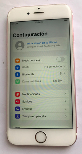  iPhone 6s 128gb Liberado C/bypass Full