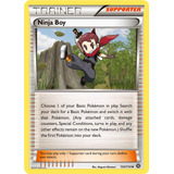 Pokemon Xy Supporter Ninja Boy 103/114 Staff League Reverse