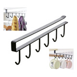 Organizador Colgante Porta Taza Alacena Estante Metal Cocina