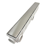 Ralo Linear 6x50 Grelha Inox Oculta Borda Piscina 51 Peças