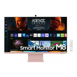 Smart Monitor Uhd, Samsung 32 Micro Hdmi Wifi Speaker Alexa Cor Rosa