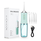 Irrigador Oral Elétrico Jato D Água Limpador Dental Bucal Cor Branco